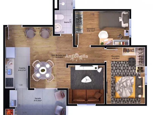 Imagem 9: Apartamento à venda no Charqueadas
