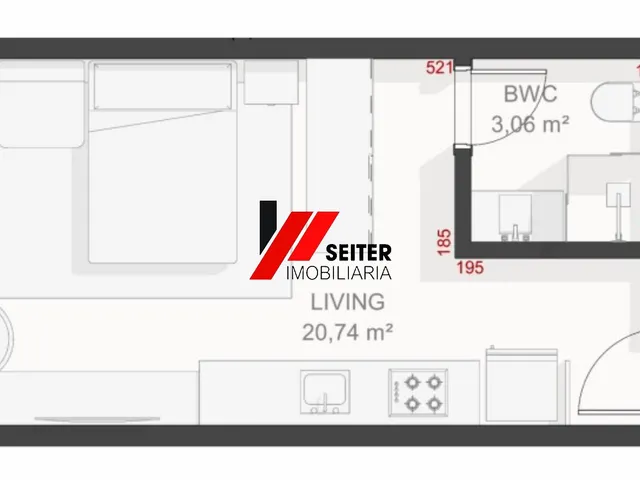 Imagem 2: Apartamento à venda com 2 dormitórios no Teahupoo Santa Mônica Florianópolis