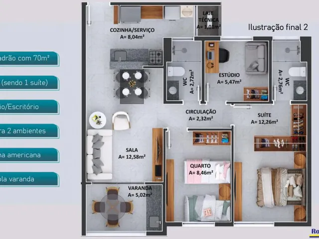 Imagem 4: Neópolis Apartamento com 3 dormitórios