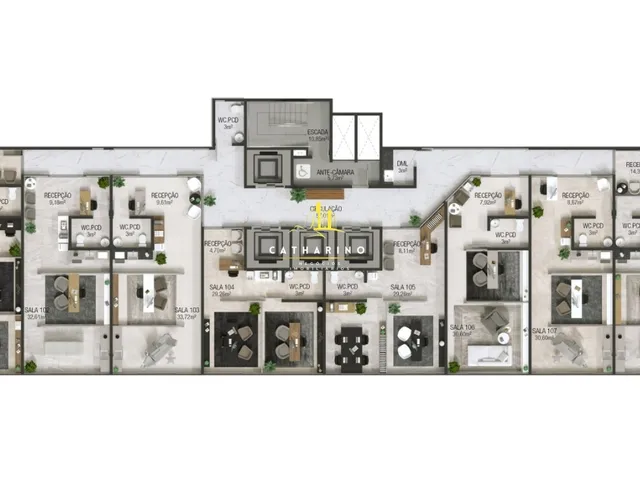 Imagem 4: SALA TERREA SKY OFFICE