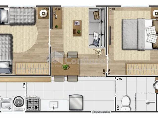 Imagem 14: Apartamento a Venda no Sapiranga em Fortaleza/CE