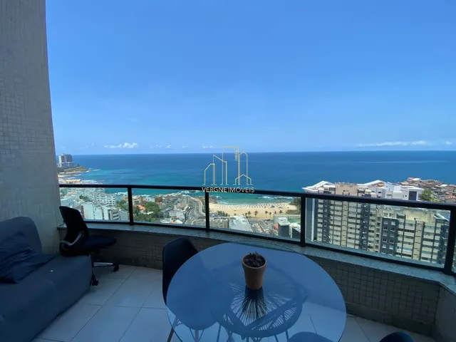 Imagem 3: Excelente apartamento vista mar com dois quartos e varanda a venda no Rio Vermelho