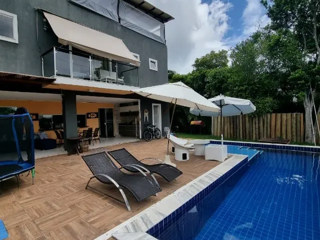 Imagem 2: Vendo belíssima casa de alto padrão com cinco suítes e espaço gourmet em itacimirim