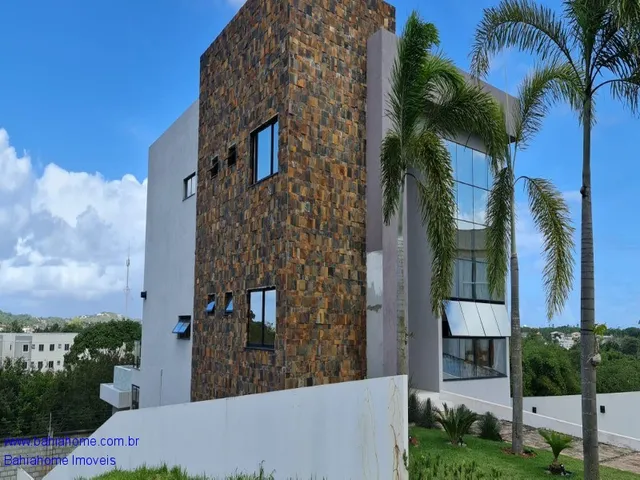 Imagem 3: Belissima casa para vender em Alphaville Litoral Norte com 4 suítes piscina varanda