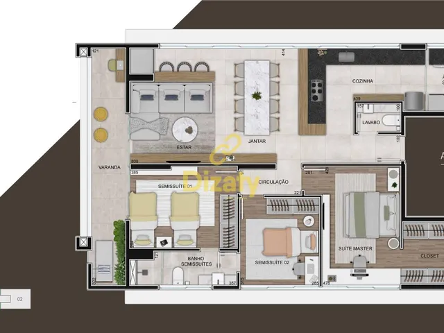 Imagem 16: Pré Lancamento - Apartamento com 3 Quartos em Belo Horizonte Mg