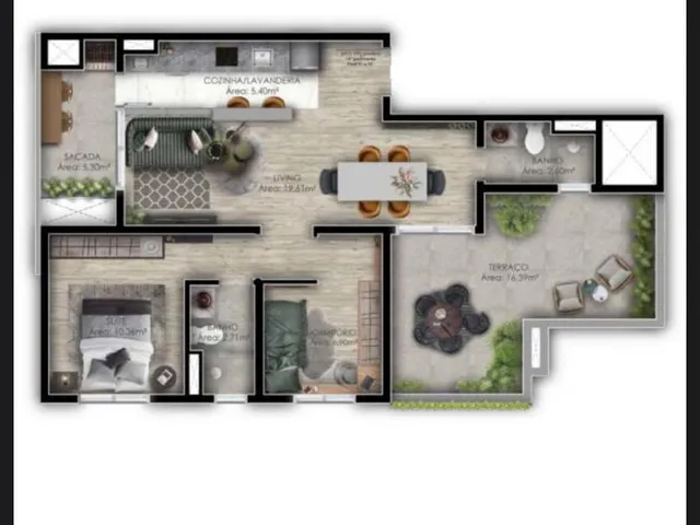 Imagem 10: Urban Residense Apartamento com 2 dormitórios