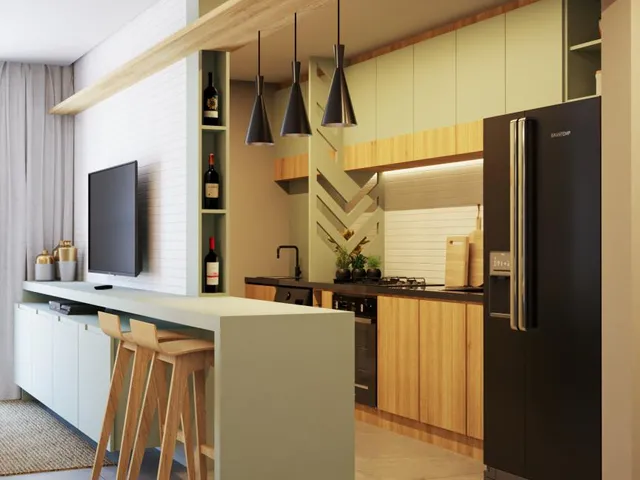 Imagem 6: Apartamento 02 dormitórios com uma suíte