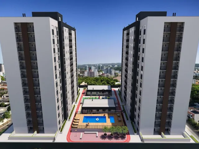 Imagem: O apartamento possui 2 Dormitórios, 1 Banheiro, 1 Vaga na