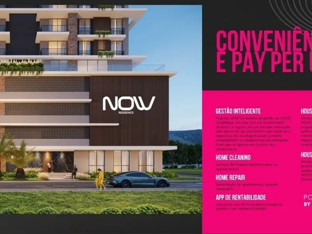 Imagem 5: Now Residence - Apartamento Studio com Sacada - Alto Padrão - no Centro
