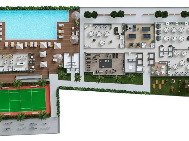 Imagem 10: RESIDENCIAL TORRES DA BRAVA - TORRE SIRENA - APARTAMENTO 03 DORMITÓRIOS, SENDO 01 SUÍTE