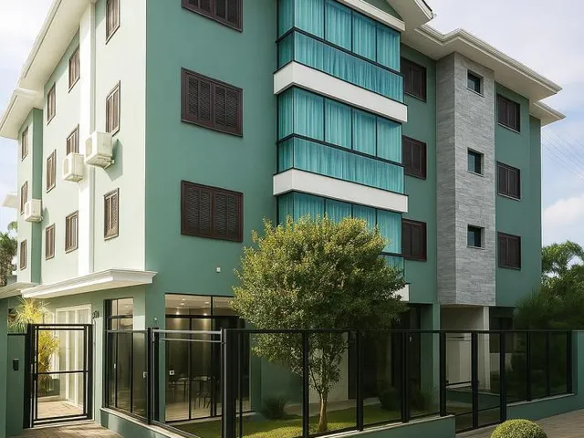 Imagem 1: Apartamento à venda todo mobiliado com dois dormitórios sendo uma suíte. Bairro