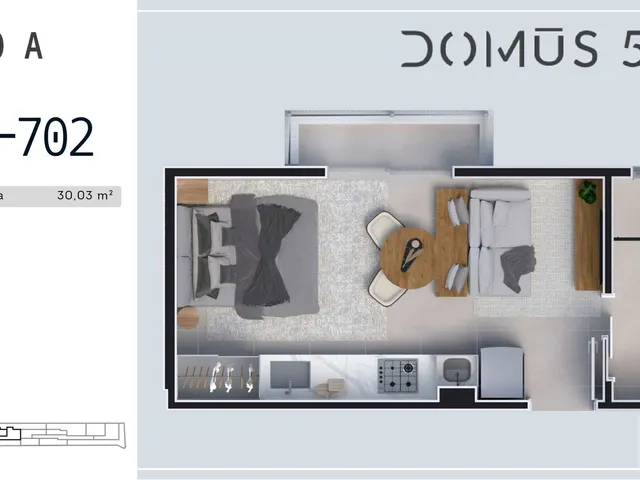 Imagem 2: Apartamento Studio no Agronômica Florianópolis