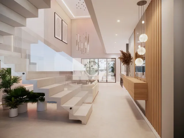 Imagem 7: Residencia alto padrão, em condominio fechado, 4 suites, em construção, com piscina