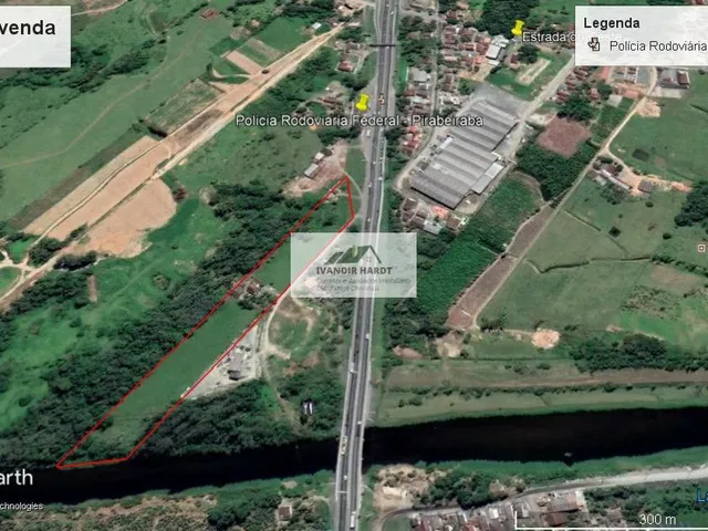 Imagem 13: Terreno industrial na BR 101, em Pirabeiraba - Joinville/SC, próximo a policia
