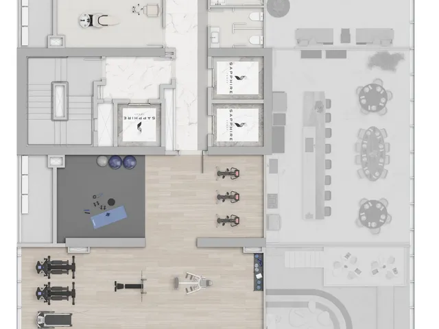 Imagem 3: Sapphire Tower Apartamento com 4 dormitórios