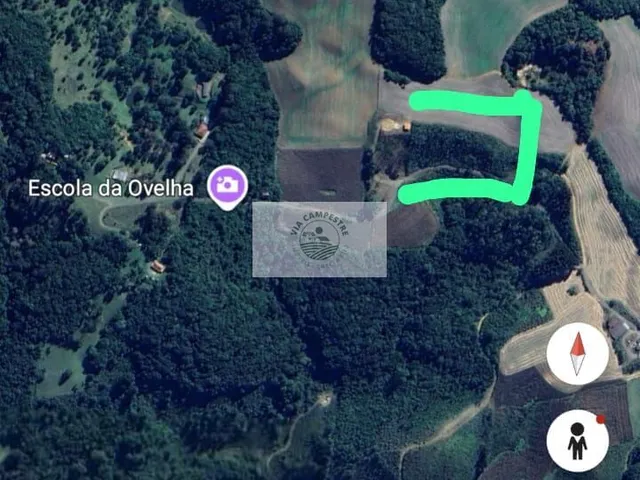 Imagem 7: Terreno para sítio com 10.649 m², lugar alto com linda vista, com contrato