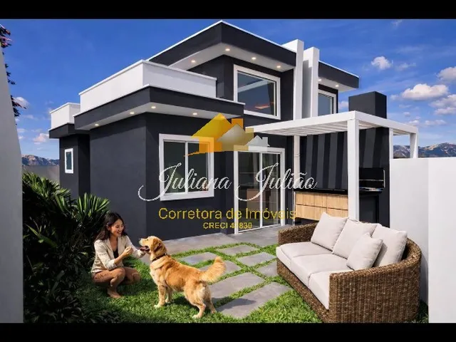 Imagem: CASA LINEAR COM 2 QUARTOS SENDO 1 SUÍTE
