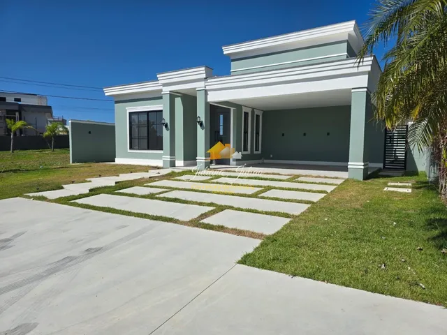 Imagem 2: CASA LINEAR EM ALTO PADRÃO COM 3 QUARTOS SENDO 2 SUÍTES E PISCINA A VENDA NO