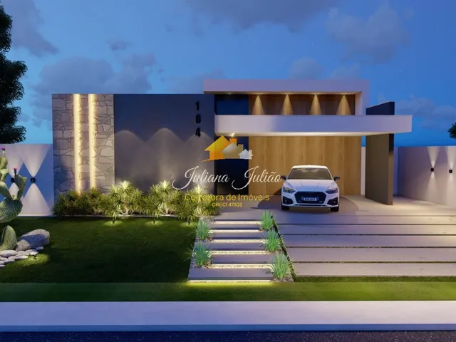 Imagem: CASA LINEAR EM ALTO PADRÃO COM 3 SUÍTES