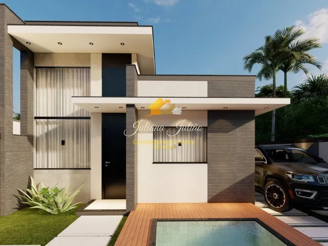 Imagem: CASA LINEAR COM 3 QUARTOS SENDO 1 SUÍTE