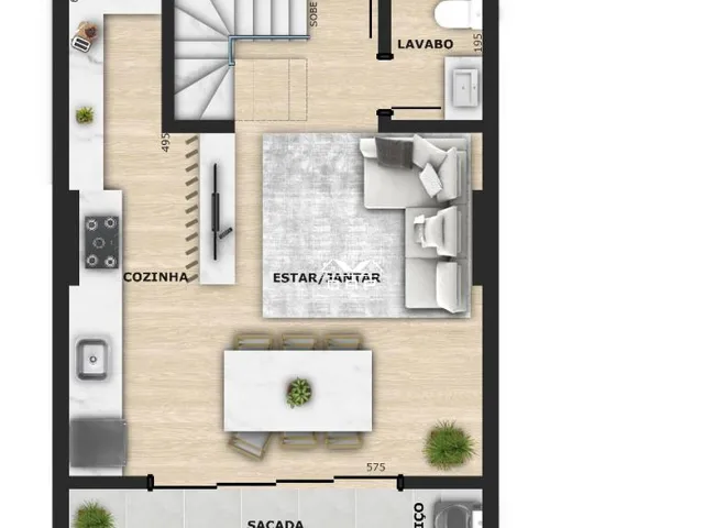 Imagem 11: Apartamento Duplex em Construção no Centro de Cascavel - Venda