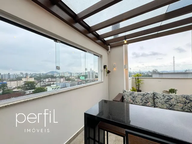 Imagem 7: Cobertura Duplex com 1 suíte + 2 dormitórios e 2 vagas de garagem no bairro Santo