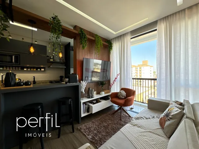 Imagem 2: Apartamento 1 suíte + 1 dormitório com 1 vaga de garagem no bairro Floresta