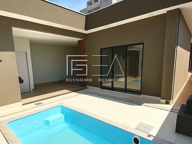 Imagem 2: CASA À VENDA - 03 QUARTOS SENDO 02 SUÍTES COM ÁREA DE LAZER COMPLETA