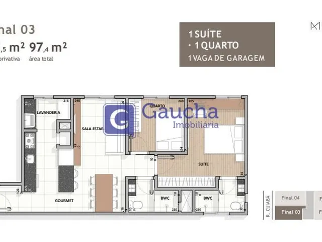 Imagem 12: Apartamento à venda no bairro Neva - Cascavel/PR