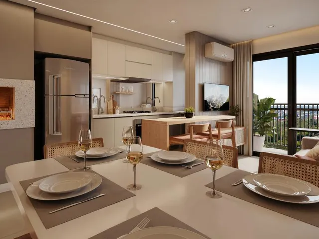 Imagem 15: Linq Your Life - Lançamento. Apartamentos 2 dormitórios - Sacada e churrasqueira