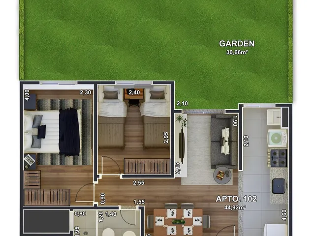 Imagem 6: APARTAMENTO RESIDENCIAL em Duque de Caxias - RJ, Jardim Primavera