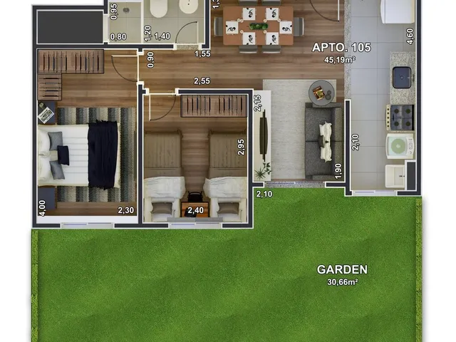Imagem 7: APARTAMENTO RESIDENCIAL em Duque de Caxias - RJ, Jardim Primavera