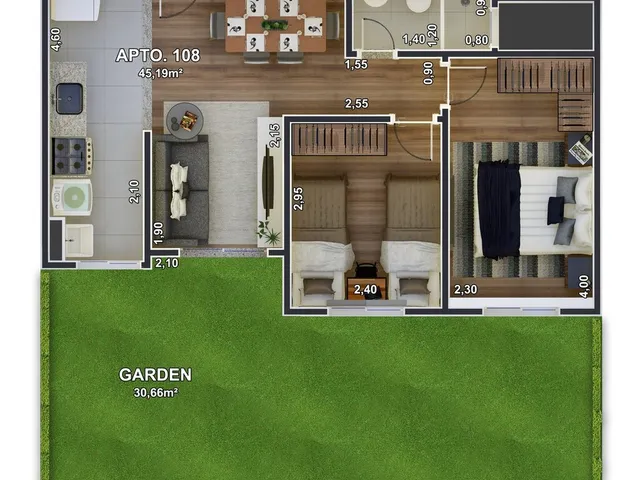 Imagem 8: APARTAMENTO RESIDENCIAL em Duque de Caxias - RJ, Jardim Primavera
