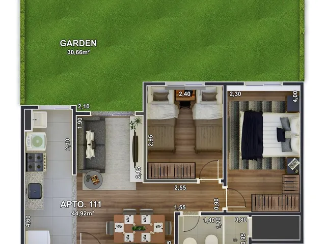 Imagem 9: APARTAMENTO RESIDENCIAL em Duque de Caxias - RJ, Jardim Primavera