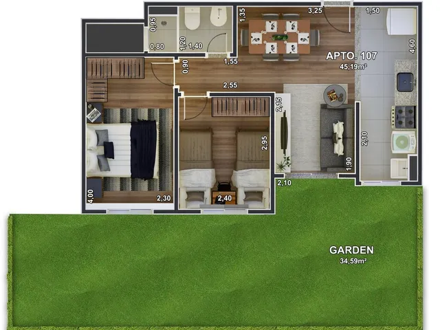 Imagem 10: APARTAMENTO RESIDENCIAL em Duque de Caxias - RJ, Jardim Primavera