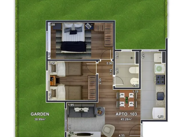 Imagem 12: APARTAMENTO RESIDENCIAL em Duque de Caxias - RJ, Jardim Primavera