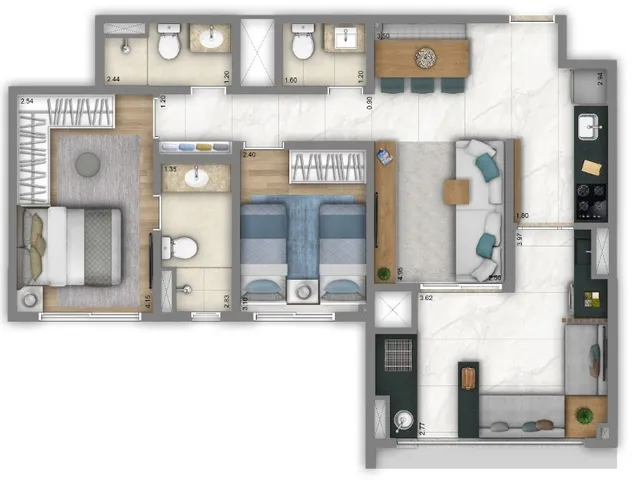 Imagem 7: Apartamento À Venda no Bairro Freguesia do Ó - São Paulo/Sp