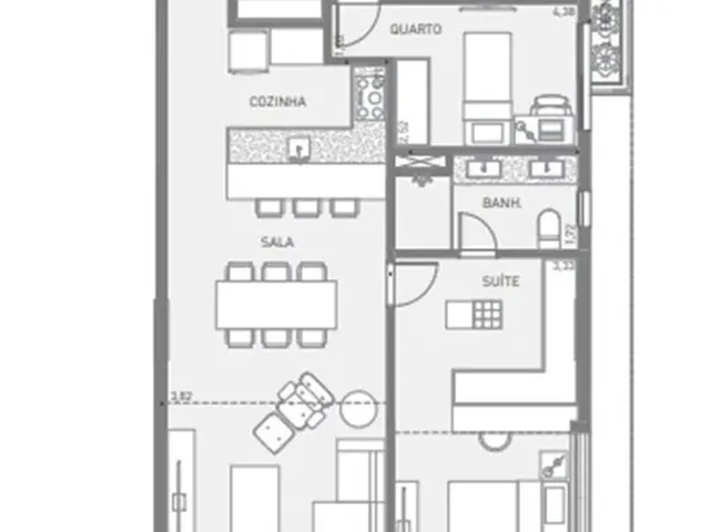 Imagem 3: Signature Apartamento com 3 dormitórios