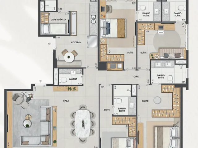 Imagem 8: APARTAMENTO RESIDENCIAL em Rio de Janeiro - RJ, Barra da Tijuca