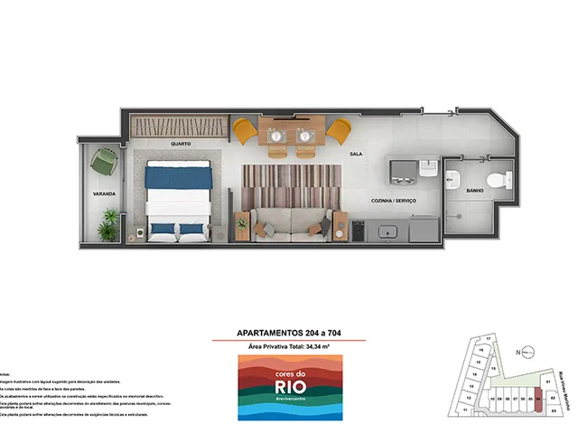 Imagem 6: Cores do Rio - Residencial