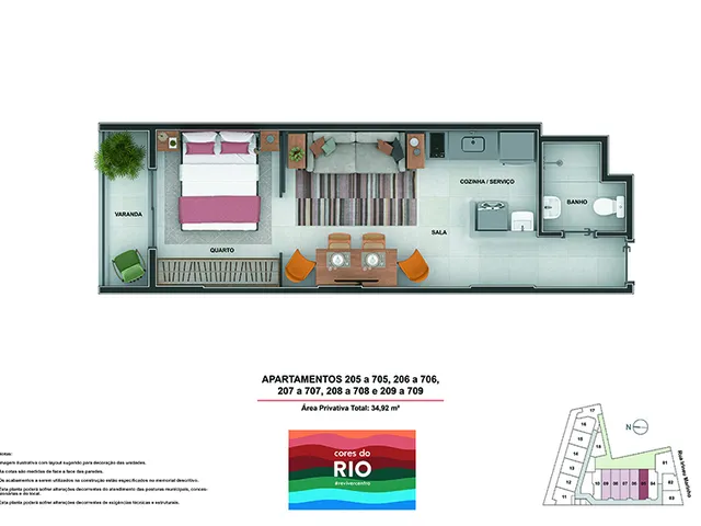 Imagem 7: Cores do Rio - Residencial