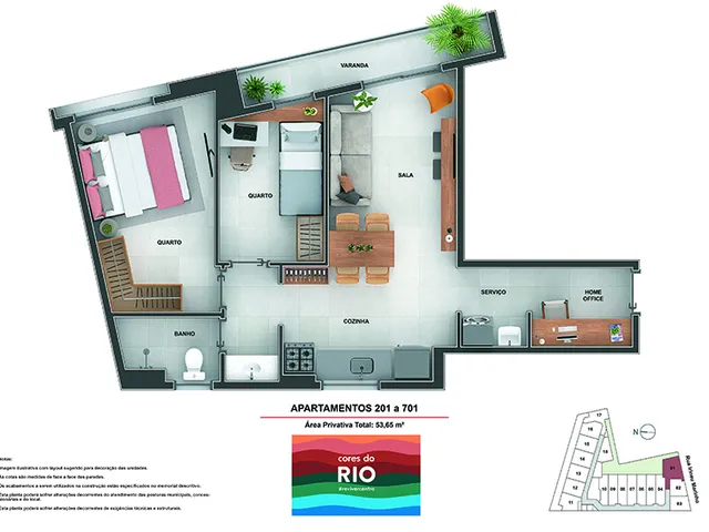 Imagem 14: Cores do Rio - Residencial
