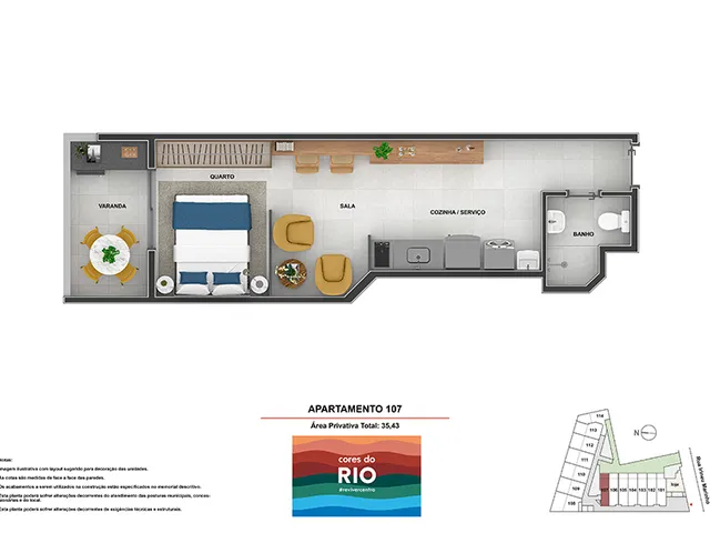 Imagem 15: Cores do Rio - Residencial