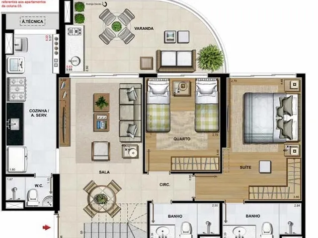 Imagem 10: Apartamento à venda no bairro Barra da Tijuca - Rio de Janeiro/RJ
