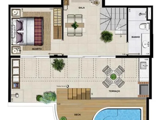Imagem 13: Apartamento à venda no bairro Barra da Tijuca - Rio de Janeiro/RJ