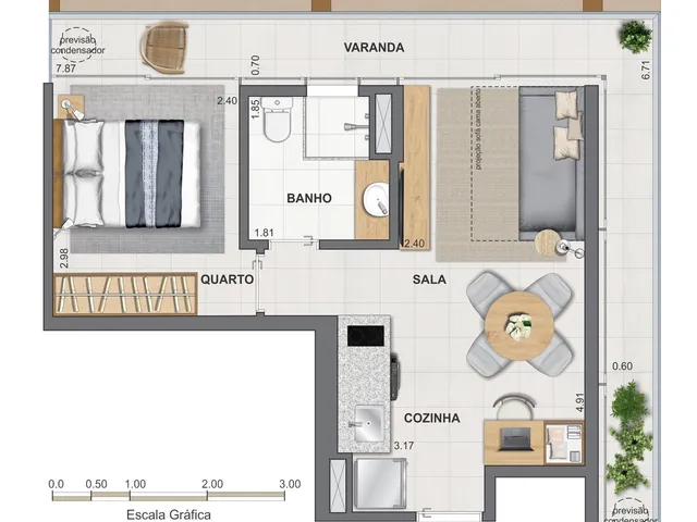 Imagem 4: Apartamento à venda no bairro Barra da Tijuca - Rio de Janeiro/RJ