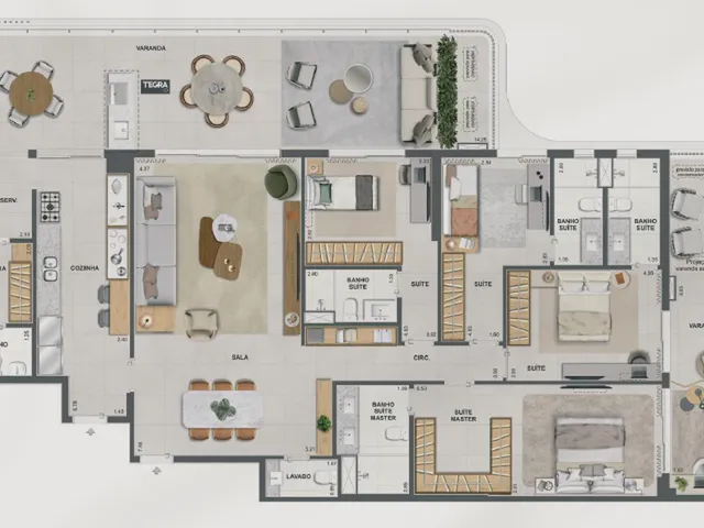 Imagem 5: APARTAMENTO RESIDENCIAL em Rio de Janeiro - RJ, Barra da Tijuca