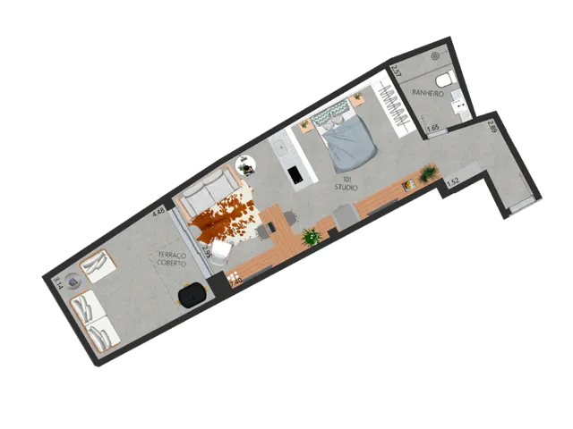 Imagem 5: Gloria del'art Coliving
