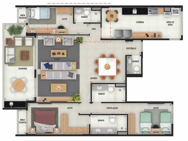 Imagem 5: Special Botafogo Residences