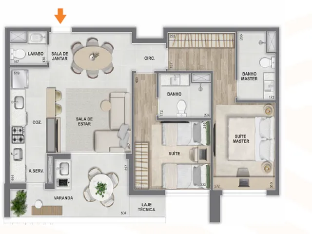 Imagem 4: APARTAMENTO RESIDENCIAL em Rio de Janeiro - RJ, Barra da Tijuca